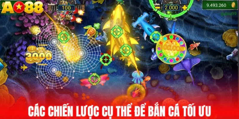 Các chiến lược cụ thể để bắn cá tối ưu