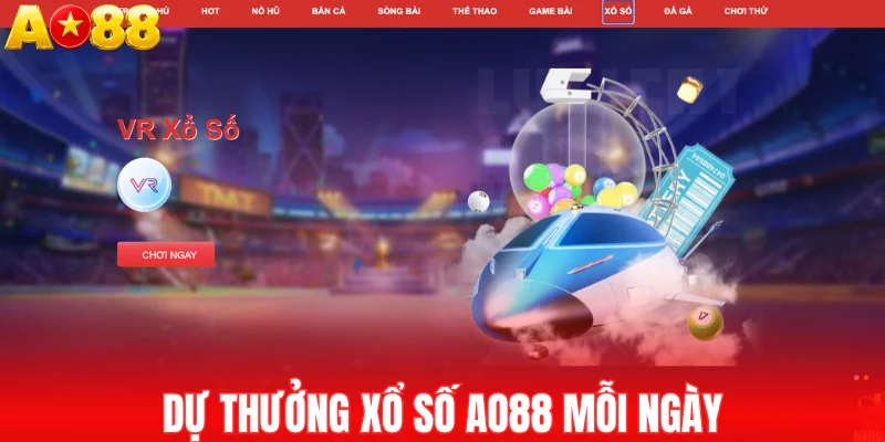 Dự thưởng xổ số AO88 mỗi ngày