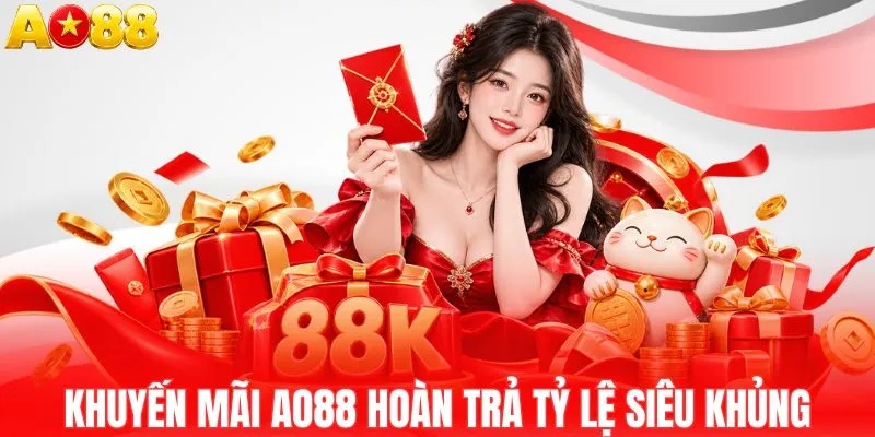 Khuyến mãi AO88 hoàn trả tỷ lệ siêu khủng